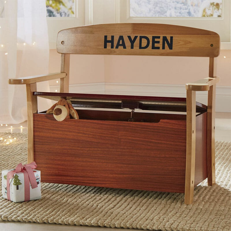 Personalized Storage Bench for Kids Toys Clever Storage Ideas for Kids Toys