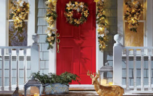 Easy Transition from Fall to Holiday Decorations