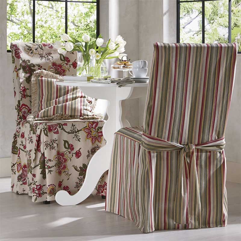 Add Dining Chair Slipcovers to You Kitchen Nook Dining Chair Slipcover