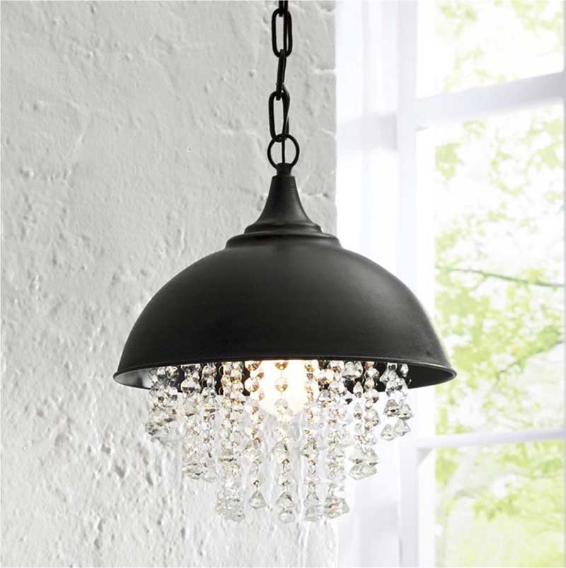 Hang a Chandelier in Your Breakfast Nook Kitchen Lighting - Metal and Crystal Chandelier