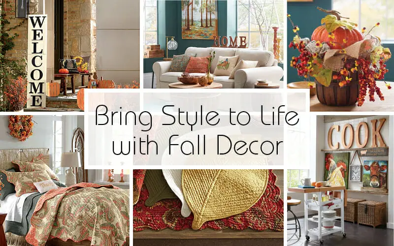 Bring Style To Live With Fall Decor