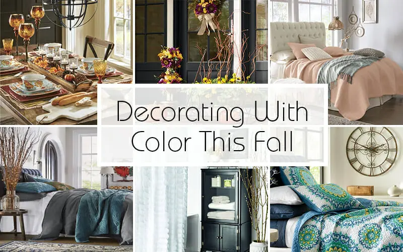 Decorating With Color This Fall