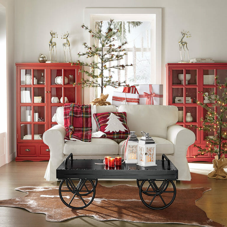 Christmas Living Room Decorating Ideas