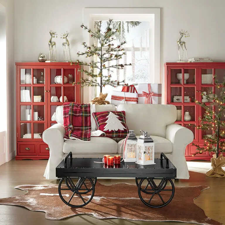 Christmas Living Room Decorating Ideas