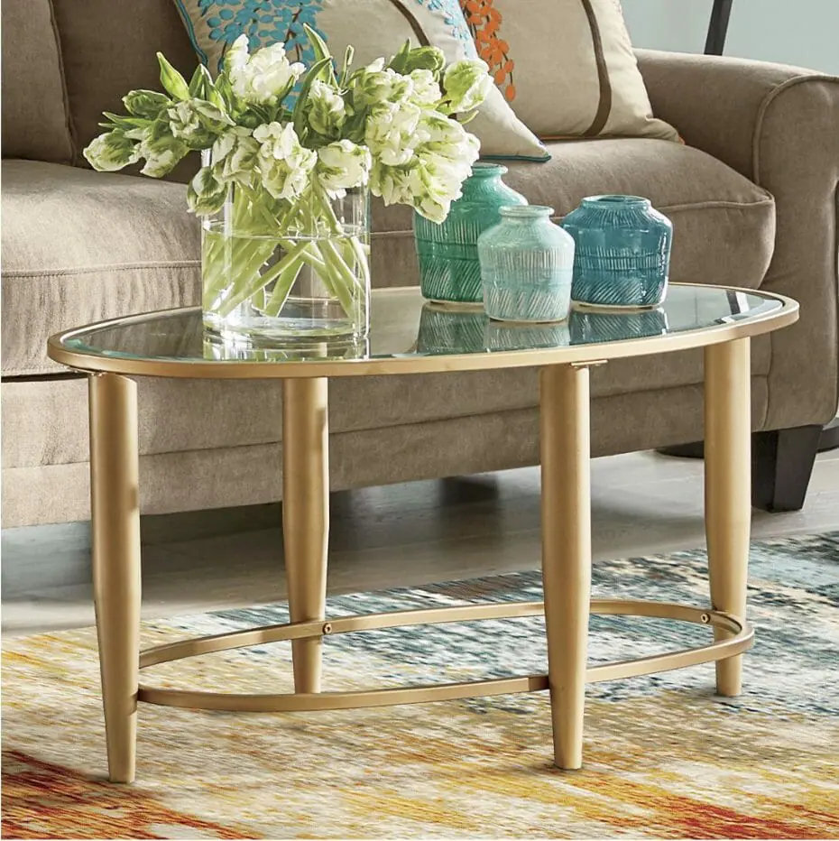 Tapered Leg Coffee Table