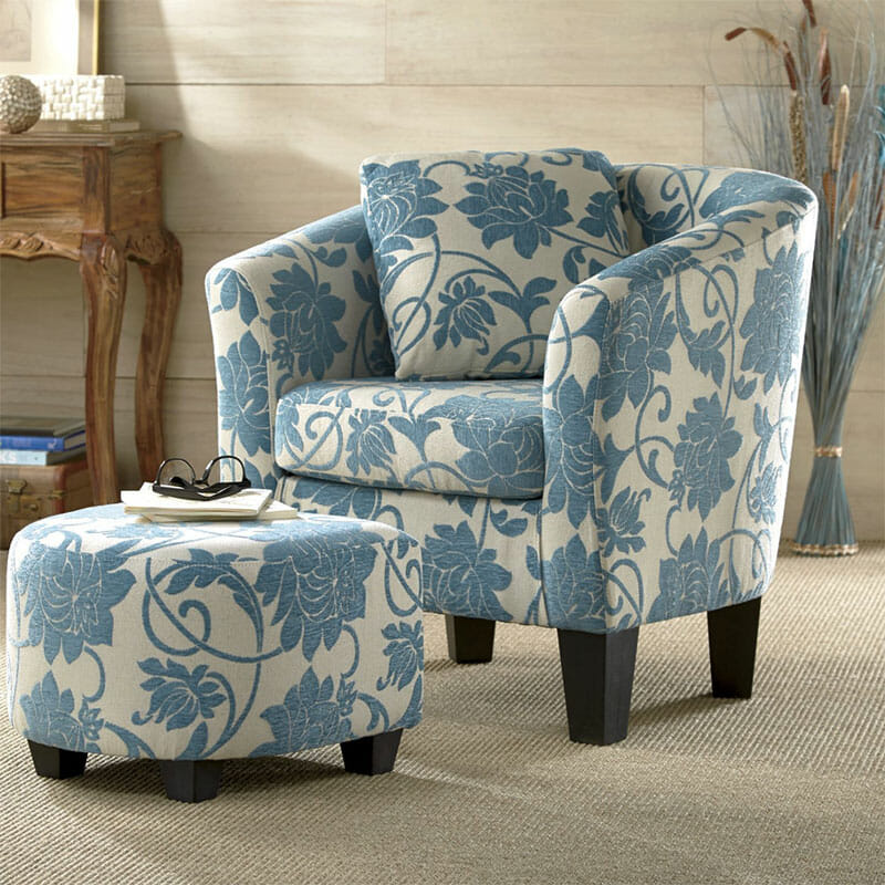 Furniture For An Aquamarine Color Scheme Accent Chair