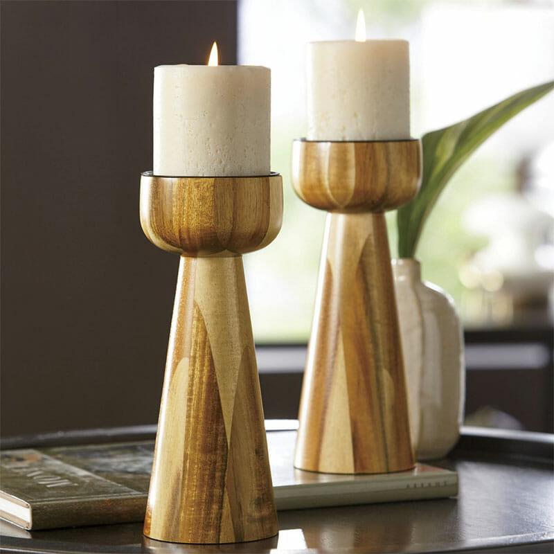 Candles for a Warm and Cozy Living Room