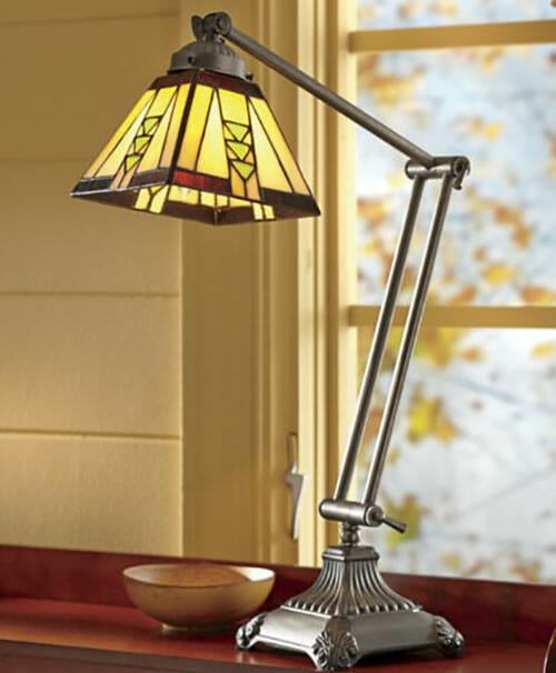 Stained Glass hHome Office Desk Lamp