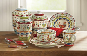 dinnerware and canisters
