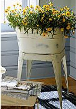 Washtub Planter