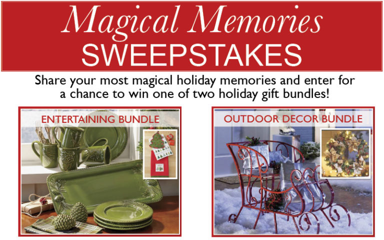 Magical Memories Sweepstakes