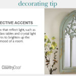 Home Decorating Tips: Reflective Accents