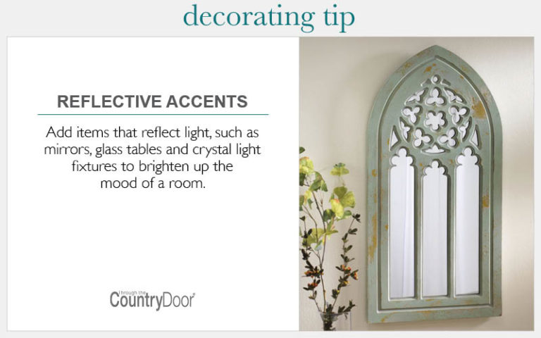 Home Decorating Tips: Reflective Accents