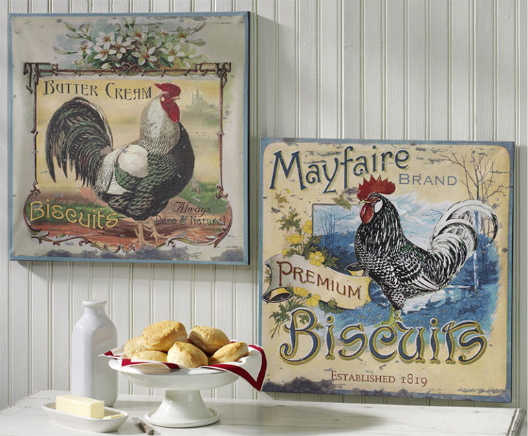 Country Kitchen Decor Worth Crowing About