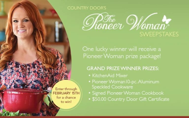 The Pioneer Woman Sweepstakes