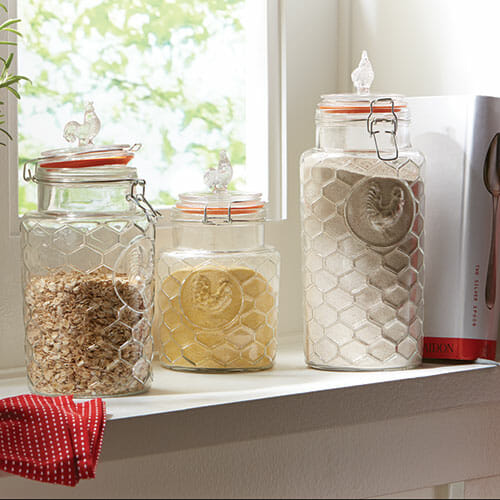 country chic canisters