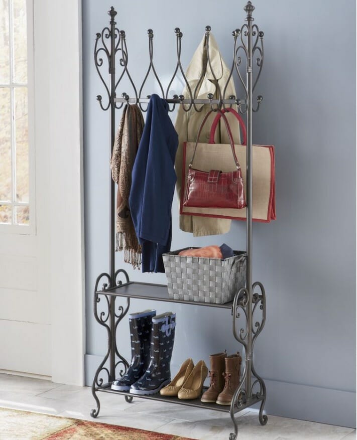 Get a Clutter-Free Entryway