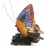 Butterfly Stained Glass Lamp