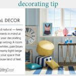 Home Decorating Tips: Coastal Home Décor