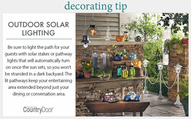 Home Decorating Tips: Solar Lighting