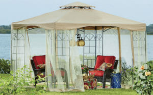 Outdoor Decorating for Your Gazebo