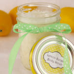 How to Make Your Own Lemon Sugar Body Scrub