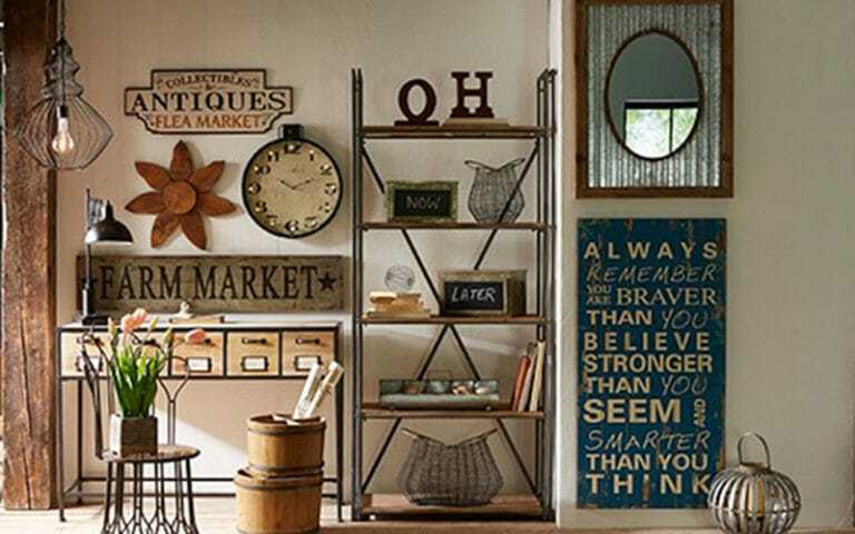 Add Touches of Rustic and Vintage Décor to Your Home