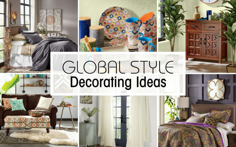 Global Style Decorating Ideas