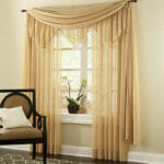 Crushed Voile Window Treatments