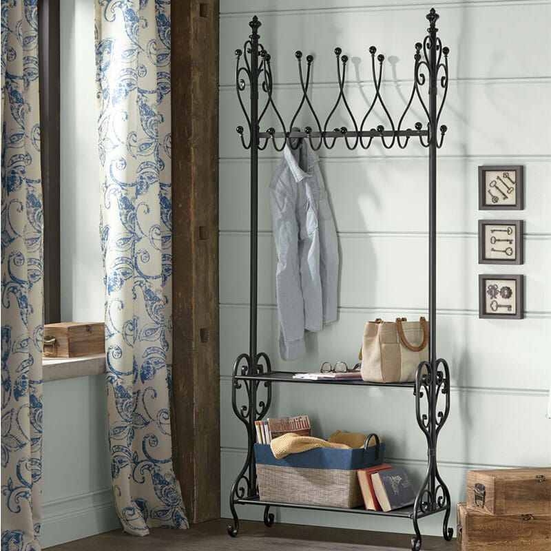 Keep Your Entryway Organized With Coat Racks & Hall Trees