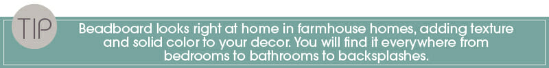 Farmhouse Decor Tip