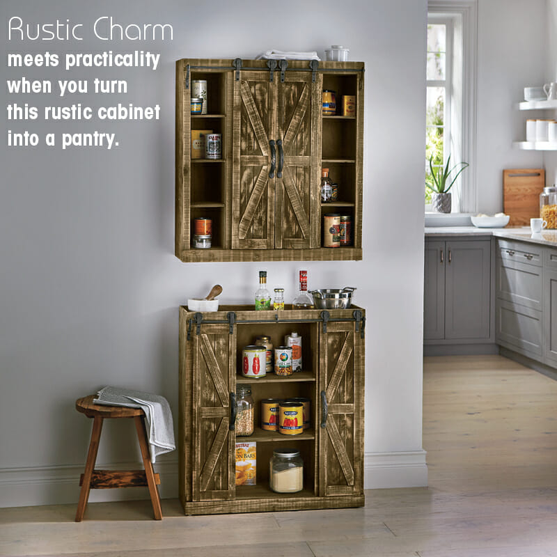 Rustic Kitchen Cabinets