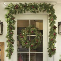 How to Hang Holiday Garland and Wreaths