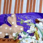 5 Easy No-Sew Farmhouse Easter Front Porch Pillows